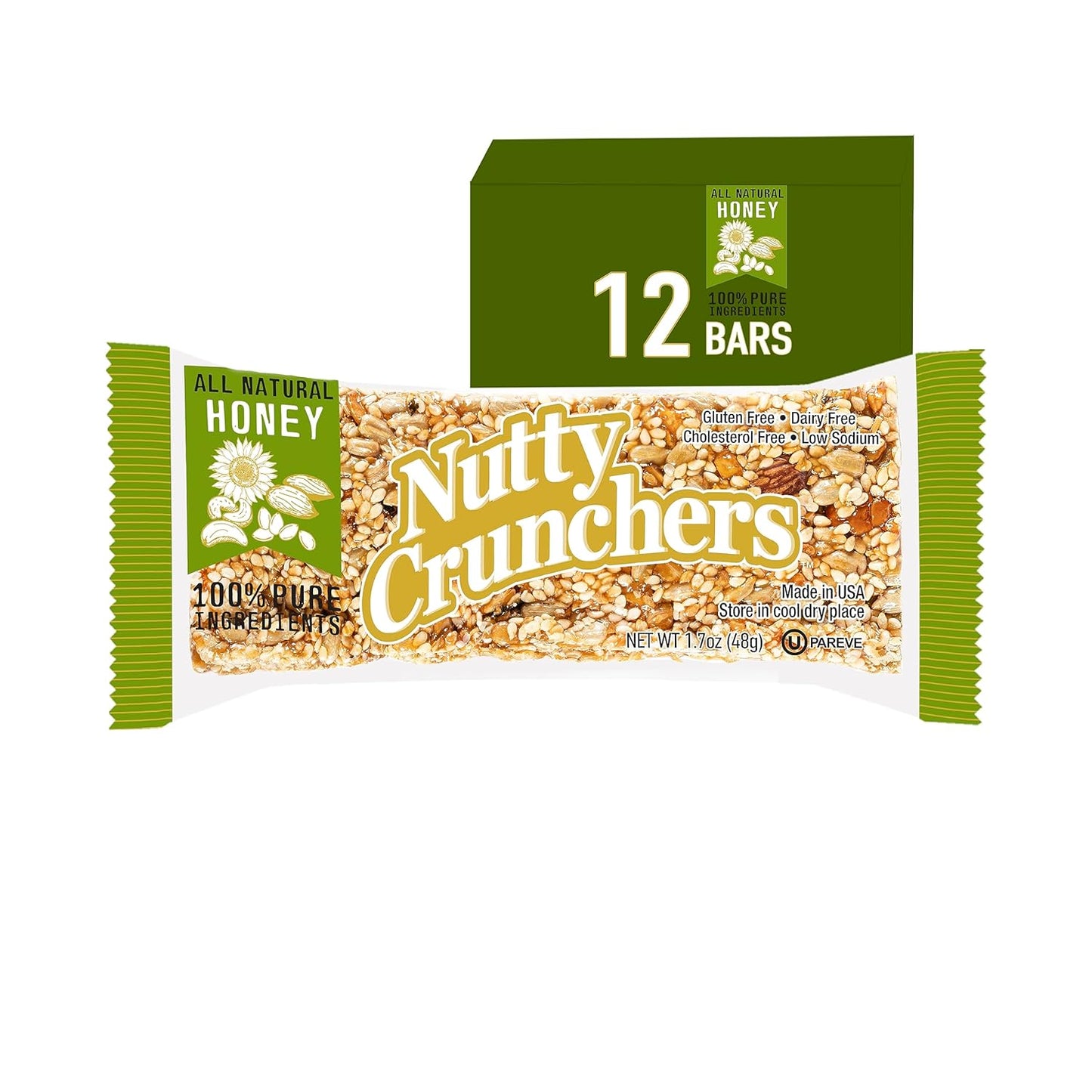 Nutty Crunchers™ Honey Crunch Bars