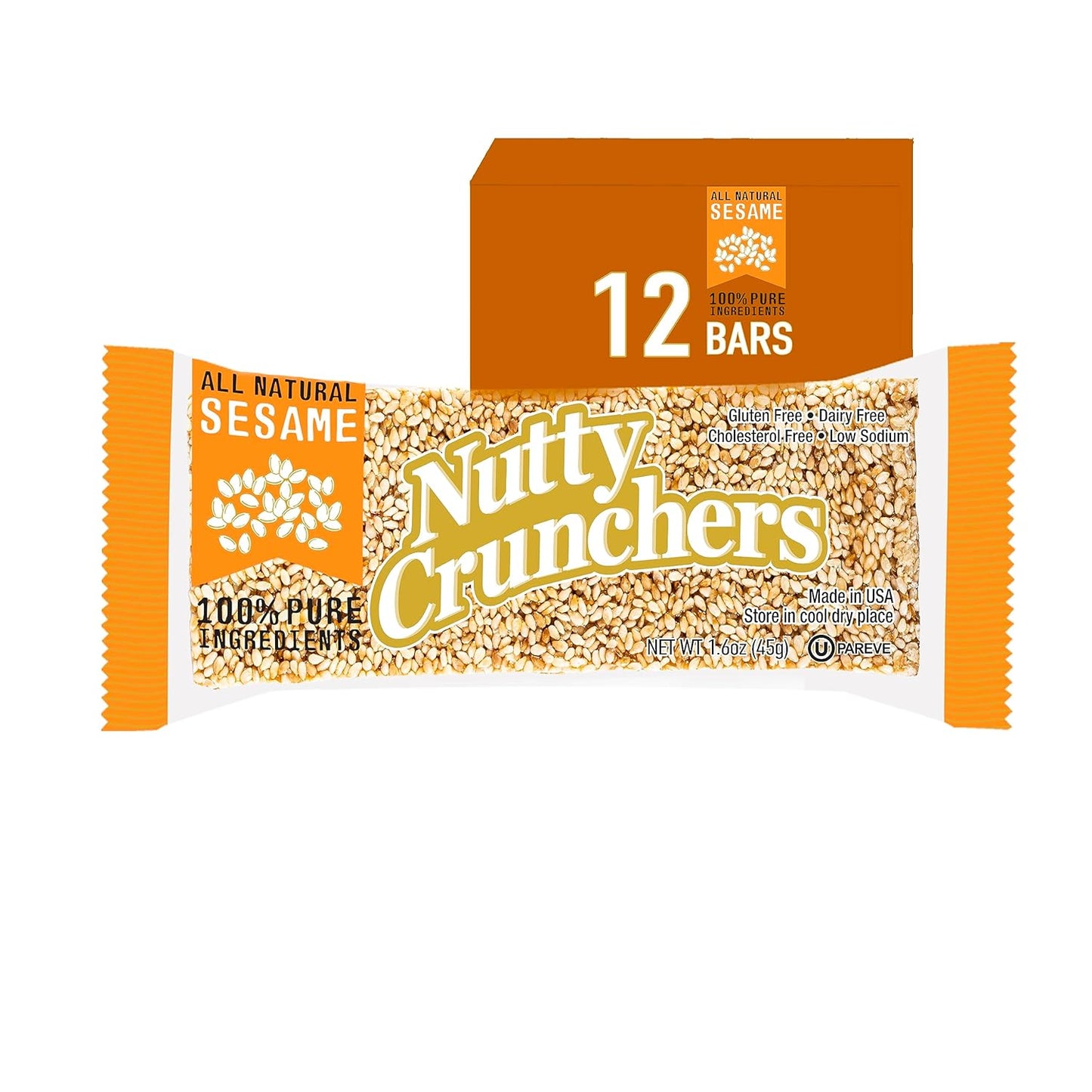 Nutty Crunchers™ Sesame Crunch Bars